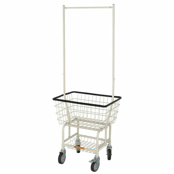 _g h[ J[g EBY |[ bN H20-0139IV E߂ LX^[t h[oXPbg Dulton LAUNDRY CART WITH POLE RACK IVORY oX[ Eߏ  Vv 