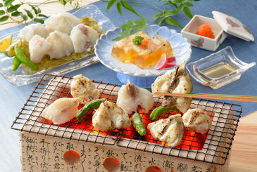 下関 焼き真ふく昆布〆(ふく煮こごり付)/真ふぐ切身昆布〆250g、ふぐ煮こごり100g、塩ポン酢100ml、もみじおろし10g×2 / お中元 内祝い 御礼 お見舞い お供