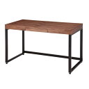 Walnut Desk T-2314BR/ fXN PCfXN ItBXfXN ot VR؉ϑ@۔ 120cm s60cm  Vv k uE