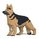 ジャーマン・シェパード・ドッグ 01S-M01 立体パズル 組立パズル JEKCA ジェッカブロック ST19PT19-M01 動物 アニマル 犬 イヌ dog インテリア 置き物 かわいい