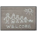 փ}bg / wash { dry(EHbVEAhEhC) / A034A Welcome Sunny Side beige / 50~75cm / GgX}bg ֑O}bg }bg / 􂦂   o[ O / KLEEN-TEX(N[ebNX)