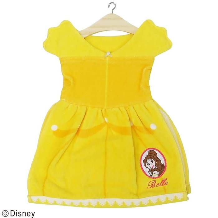 【おまとめ5個セット】ディズニー Disney ドレスタオル タオル 綿100% 子供 キッズ キャラクターグッズ かわいい 丸眞株式会社 美女と野獣 ドレッシー/ベル ドレスタオル / 650655