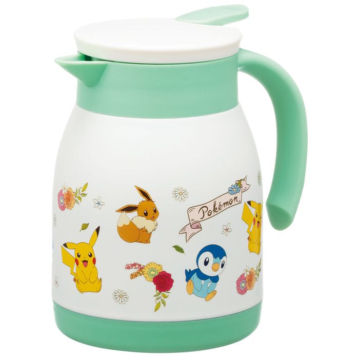 ステンレス卓上ポット ポケモンアンティーク VSP6 卓上ポット 600ml 保温ポット ポケットモンスター 保温 保冷 キッチン コーヒー ピッチャー お茶 かわいい キャラクターグッズ スケーター