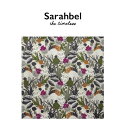 Sarahbel the timeless 抗菌・抗ウイルスふろしき 三巾ふろしき Cactus(カクタス) ベージュ/オレンジ 風呂敷 大判 おしゃれ レディース かわいい 和服 和装 カジュアル