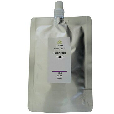 nauhiaherb 石垣島産 トゥルシー蒸留水 100ml アルミパウチ入り トゥルシーハーブウォーター
