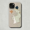 スマホケース / エドワード ぺンフィールド「HARPER'S 3月号の広告 (1895-1900)」 iPhone 全機種対応 14 13 12 11 SE Pro Max Plus mini ケース カバー うさぎ 兎 卯 動物 アニマル ポップ イラスト 絵画 アート レトロ マット ペア 個性的 おもしろ