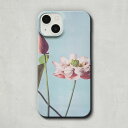 スマホケース / 小川 一真「蓮の花 (1887-1897)」 iPhone 全機種対応 14 13 12 11 SE Pro Max Plus mini ケース カバー 睡蓮 スイレン ハス 蓮の花 花柄 写真 絵画 アート レトロ マット ペア 個性的 おもしろ