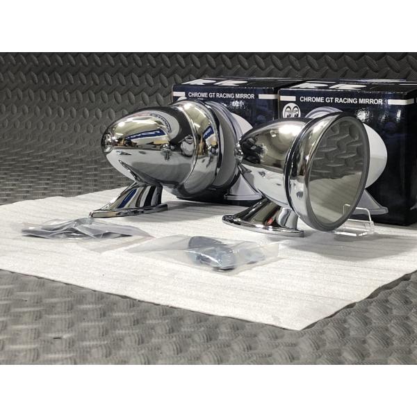 在庫有★ スモール クローム GT バレット ミラーGT500US 左右set 検) 田中 タナックス ナポレオン F1 GT..