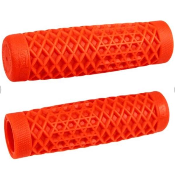 在庫有★ バンズ VANS × CULTコラボ グリップ オレンジ 橙 色 7／8インチ Φ22.2mm 検) ミリ バー 用 長さ 約 125mm スニーカー スケボー スケーター ワッフル ソール ヴァンズ ヴァンス アメリカン ストリート カスタム 改造 チョッパー ボバー クラシック 旧車