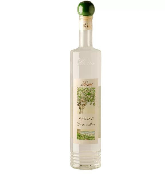 ベルタ ヴァルダヴィ グラッパ ディ モスカート 40度 700ml 【正規品】 Berta Valdavi Grappa di Moscato 40°700ml