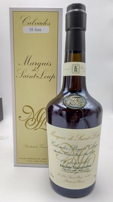 マルキ ド サンループ 19年 マチュアード イン シェリーカスク(4年9カ月)for THREE RIVERS 43° 700ml 【限定品:専用箱入】MARQUIS DE SAINT LOUP 19Y Matured in SHERRY CASK for THREE RIVERS 43° 700ml CALVADOS 【カルヴァドス】