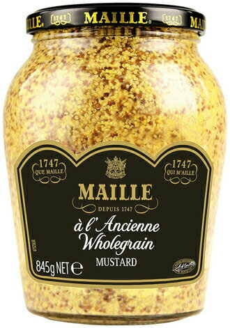 マイユ 種入りマスタード (粒) 【845g】 MAILLE A l Ancienne OLD STYLE WHOLEGRAIN MUSTARD