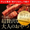 半生極みステーキ 【100g】【冷凍】ビーフジャーキーとはまた違う!黒毛和牛のA5を超贅沢に使用した、大人のおつまみ半生ビーフ ステーキ!王様のブランチ グルメ 超贅沢 大人のおやつ 極上 国産 黒毛和牛A5