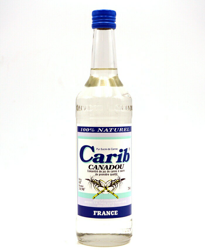 カリブ　カナデュー （100％サトウキビ天然糖液） Carib　CANADOU　Pur Sucre Canne　100% NATUREL