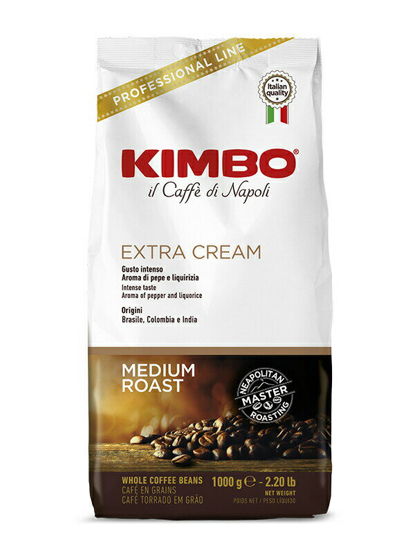 キンボ エスプレッソ豆 エキストラクリーム KIMBO Caffe in Grani Extra Cream ESPRESSO BAR