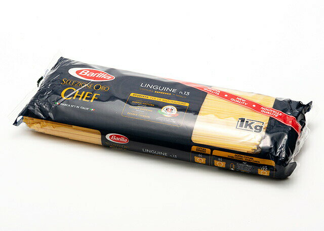 バリラ　セレツィオーネ オロ シェフ　リングイネ (バベッティ) No.13 [1kg] Barilla　SELEZIONE ORO CHEF　LINGUINE　PASTA　BAVETTE [ SOC セレシオーネ セレツィオーネ セルシオーネ ] 2