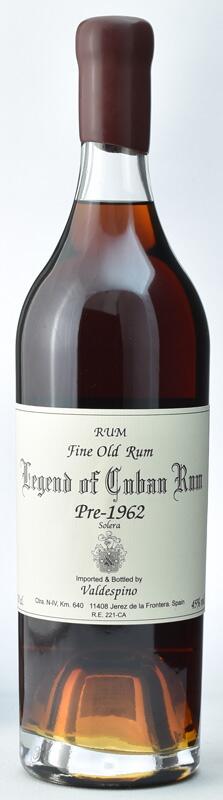 バルデスピノ レジェンド オブ キューバン ラム Pre-1962 45° 700ml【限定品】Valdespino Legend of Cuban Rum Pre-1962 45% 700ml 【ラム酒】