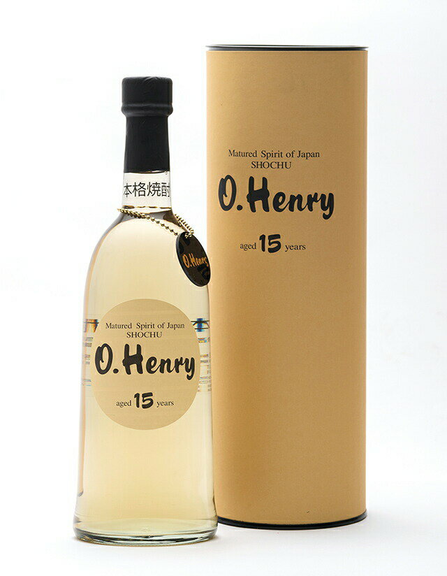 本格麦焼酎　オー ヘンリー　15年熟成　28度 750ml O.Henry　Matured Spirit of Japan SHOCHU　aged 15 years [ ギフト プレゼント おすすめ 焼酎 熟成 ウイスキー 贈答用 ]