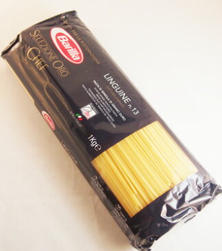 バリラ　セレシオネ・オロ・シェフ　リングイネ（バベッティ）　No.13　　Barilla　SELEZIONE ORO CHEF　LINGUINE　PASTA　BAVETTE 【1kg】