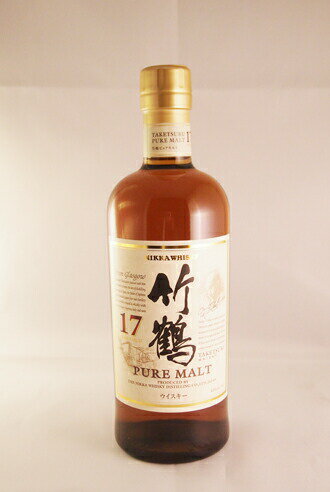 ニッカウヰスキー 竹鶴17年 ピュアモルト 43度NIKKA WHISKY TAKETSURU 17 YEARS PURE MALT WHISKY