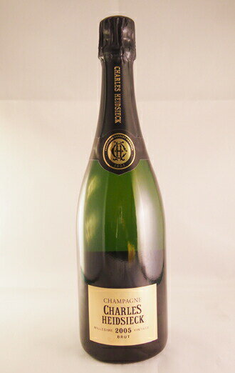 シャルル・エドシック　ブリュット　ヴィンテージ 2005　（箱なし）　　CHARLES HEIDSIECK　CHAMPAGNE　BRUT