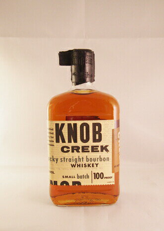 ノブ クリーク クラフトバーボン ウイスキー 50度 KNOB CREEK KENTUCKY STRAIGHT BOURBON WHISKEY SMALL batch aged 9 years