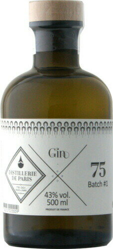 ディスティレリ ド パリ ジン バッチ 1 43° 500nlDistillerie de Paris Gin Batch 1 43° 500ml 【クラフトジン】 ディスティレリ ド パリ ジン バッチ 1 43° 500nlDistillerie de Paris Gin Batch 1 43° 500ml 【クラフトジン】