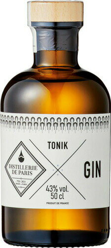 ディスティレリ ド パリ ジン トニック 43° 500nlDistillerie de Paris Gin Tonik 43° 500ml 【クラフトジン】