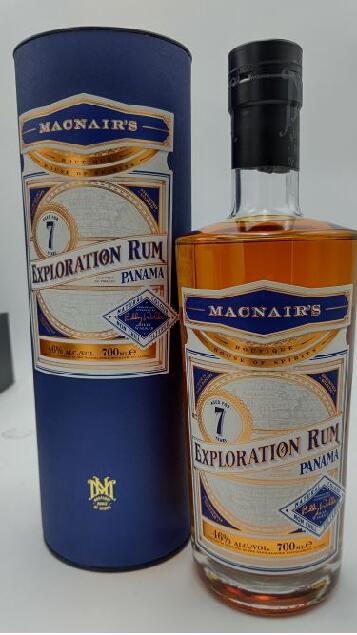 マクネアーズ エクスプロレーション ラム パナマ 7年 46° 700ml 【専用カートン有】MACNAIR'S EXPLORATION RUM PANAMA 7Y 46% 700ml 【ラム酒】