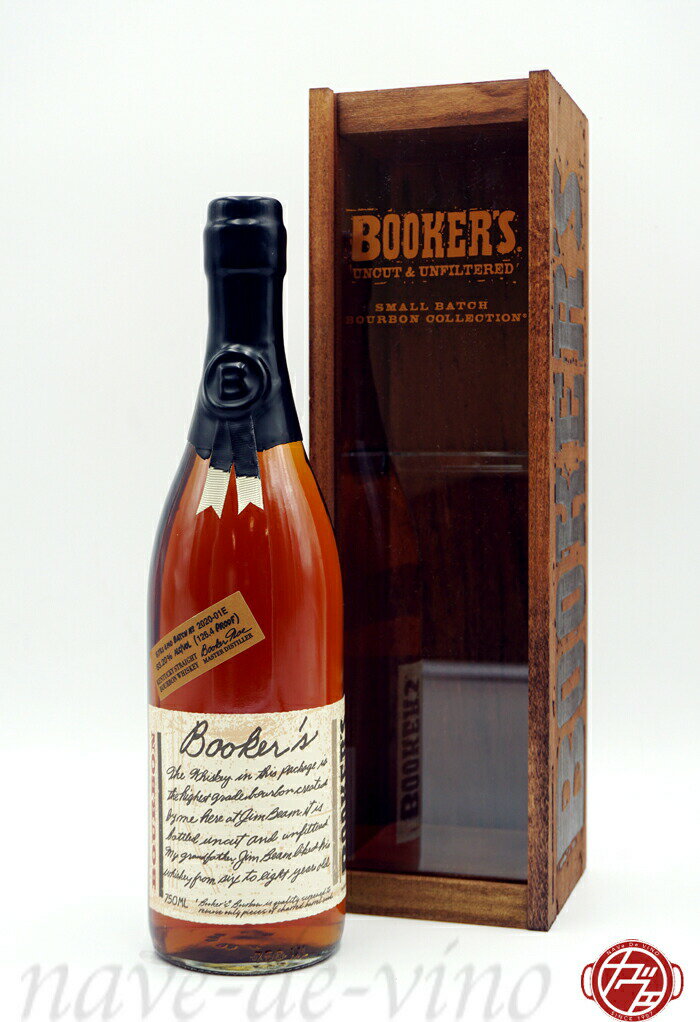 ブッカーズ 2023 63° 750ml【正規品:専用箱入】BOOKER'S 2023 63° 750ml SMALL BATCH BOURBON COLLECTION[数量限定][プレミアム バーボン][スモールバッチ]