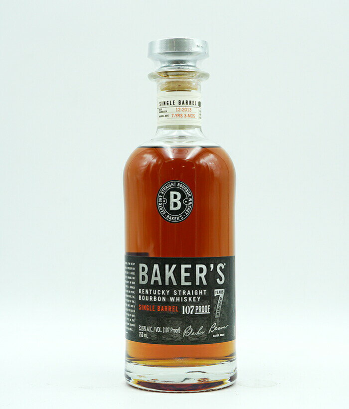 ベイカーズ 　2021　53.5°　750ml 【正規品】BAKER'S 2011 53.5°　750ml KENTUCKY STRAIGHT BOURBON WHISKEY