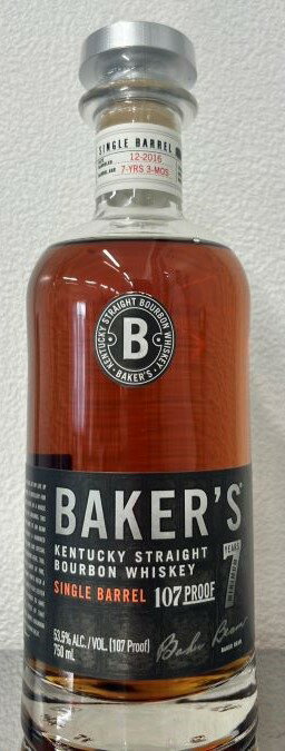 ベイカーズ 2024 53° 750ml 【正規品】BAKER'S 2024 53° 750ml KENTUCKY STRAIGHT BOURBON WHISKEY