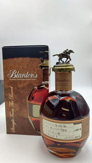 ブラントン フロム ザ バレル 64.4° 700ml【並行輸入品:専用箱入】Blanton`s from the Barrel 64.4° 700ml single barrel bourbon Whiskey