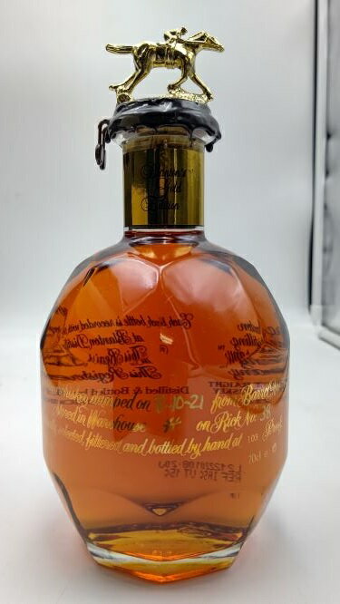 *訳あり特価品 ブラントン ゴールド 51.5° 700ml【並行輸入品:箱なし】No Box bargain Blanton`s Gold single barrel bourbon Whiskey