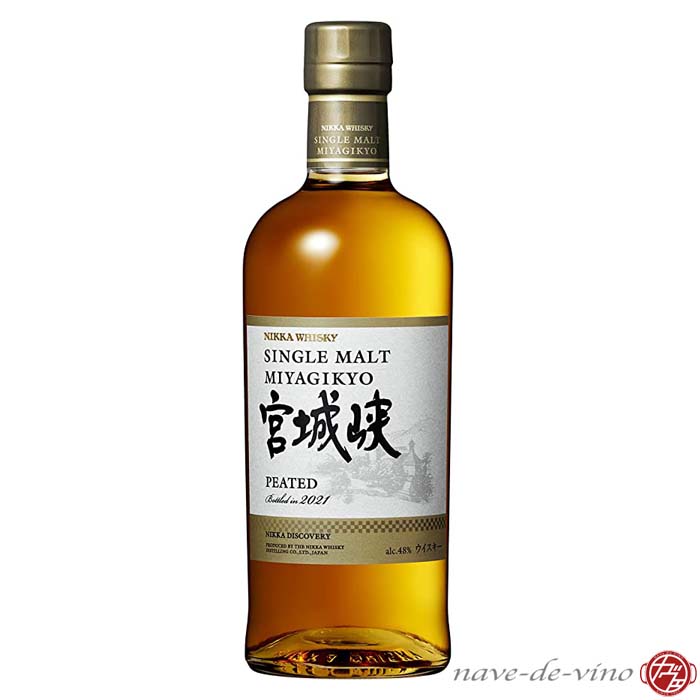 ニッカウヰスキー シングルモルト 宮城峡 ピーテッド 2021 48度 NIKKA WHISKY SINGLEMALT MIYAGIKYO NIKKA DISCOVERY SERIES