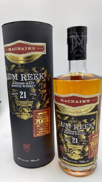 マクネアーズ ラムリーク ピーテッド 21年 48° 700ml 【専用カートン有】MACNAIR'S LUM REEK PEATED 21Y 48% 700ml BLENDED MALT SCOTCH WHISKY