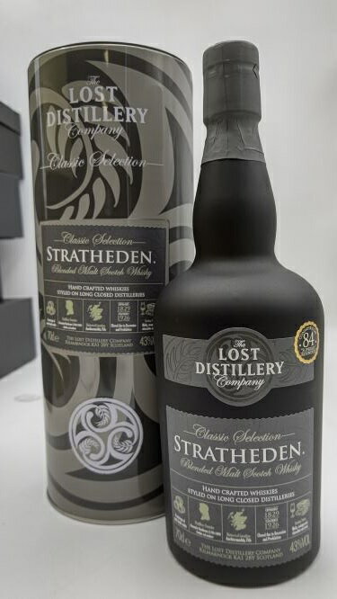 ザ ロスト ディスティラリー ストラスエデン 43° 700ml【並行輸入品 専用カートン入】The Lost Distillery STRATHEDEN 43% 700ml BLENDED MALT SCOTCH WHISKY