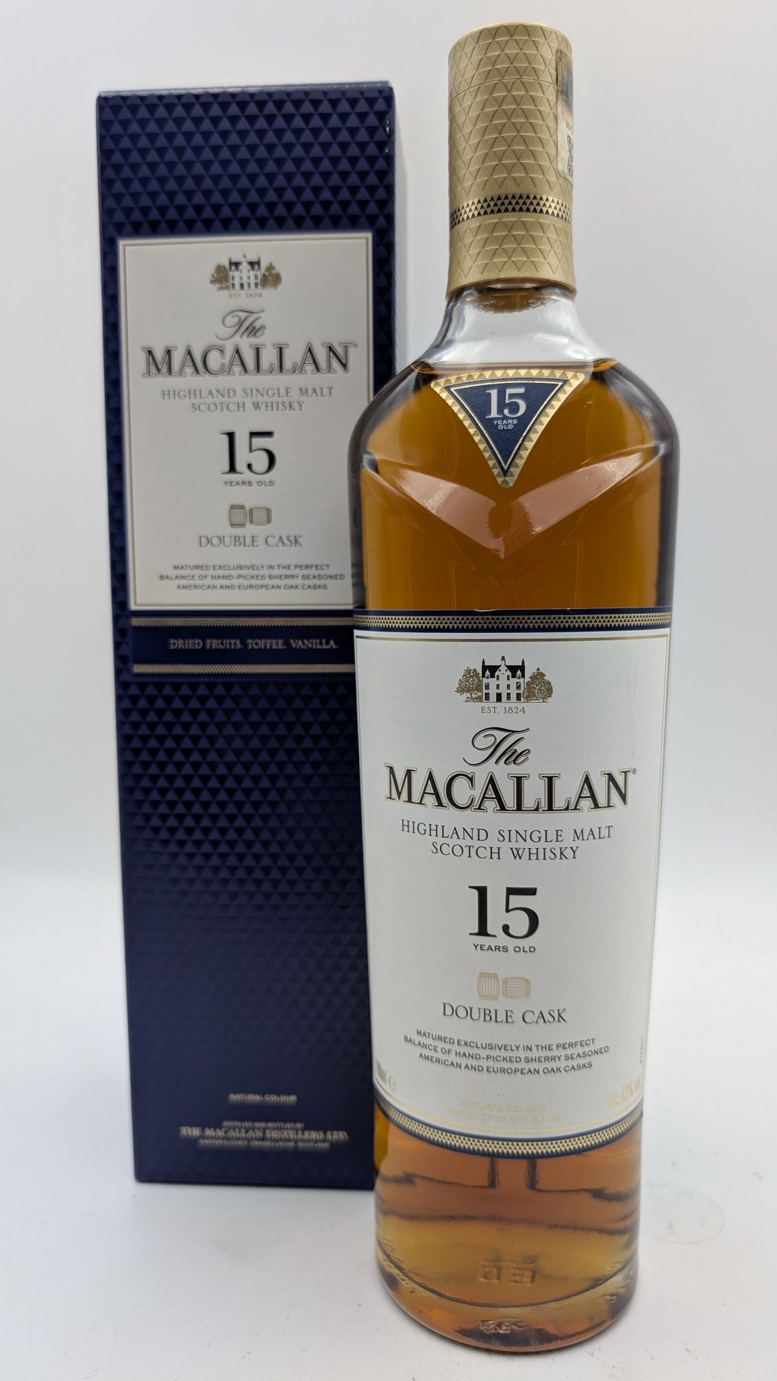 ザ マッカラン 15年 ダブル カスク 43° 700ml 【正規品専用箱付】The Macallan 15Y DOUBLE CASK 43° 700ml HIGHLAND SINGLE MALT SCOTCH WHISKY