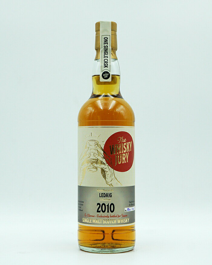 ザ・ウイスキー・ジュリー　レダイグ　2010　10年 　54.3° 700ml 【限定品】The Whisky Jury 　Ledaig 2010 10Y 54.3° 700ml Island Single Malt Scotch Whisky