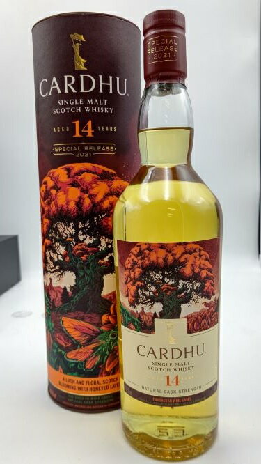 カーデュ　14年　ディアジオスペシャルリリース　2021　55.5° 700ml【並行輸入限定品　専用カートン入り】CARDHU　14Y DIAGEO SPECIAL RELEASES 2021 55.5 700ml Single Malt Scotch Whisky