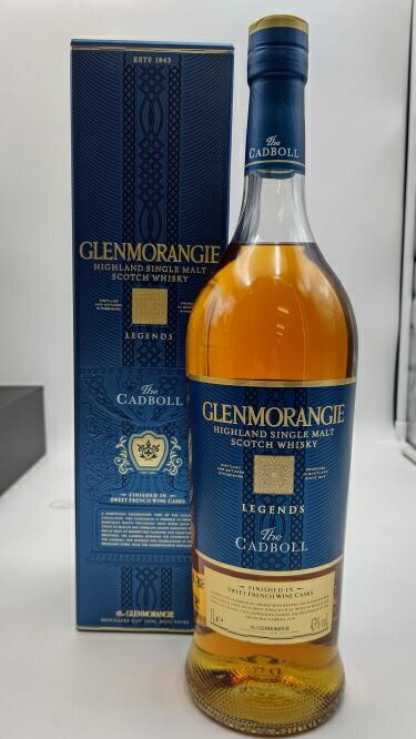 グレンモーレンジ レジェンド ザ カドボール 43° 1000ml 【並行輸入限定品 専用箱入り】GLENMORANGIE LEGENDS THE CADOBOLL 43° 1000ml HIGHLAND SINGLE MALT SCOTCH WHISKY