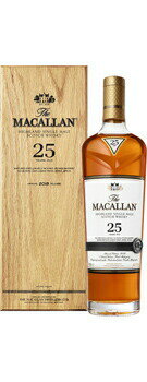 ザ マッカラン 25年 43° 700ML シングルモルト スコッチウイスキー 【正規限定品:専用木箱付】 The Macallan 25Y 43% 700ml SINGLE MALT SCOTCH WHISKY