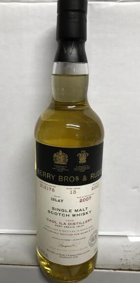 ベリーブラザーズ＆ラッド　ベリーズ　オウン　セレクション　カリラ2007　13年　 53.1° 700ml【限定品】BB&R CAOL ILA 2007 13Y 53.1% 700ml SINGLE MALT SCOTCH WHISKY