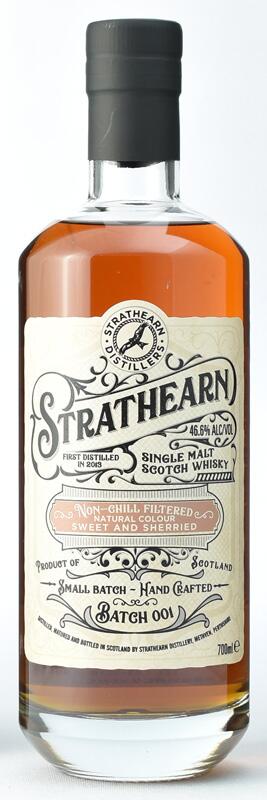 ストラスアーン　バッチ001　46.6° 　700ml 【限定品】STRATHEARN　BATCH001 46.6° 700ml SINGLE MALT SCOTCH WHISKY