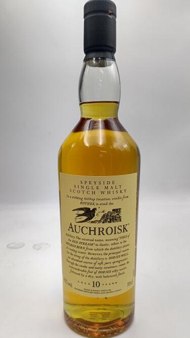 オスロスク 10年(UD花と動物) 43° 700ml 限定品【並行輸入品 箱なし】AUCHROISK 10Y 43% 700mlSPEYSIDE SINGLE MALT SCOTCH WHISKY