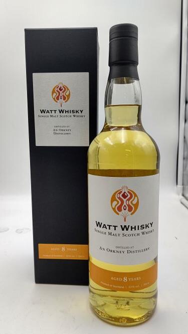 ワットウイスキー アン オークニー 2012 ホグスヘッド 8年 57.1° 700ml【限定品:専用箱有】WATT WHISKY AN ORKNEY 2012 Hogshead 8Y 57.1% 700ml SINGLE MALT SCOTCH WHISKY