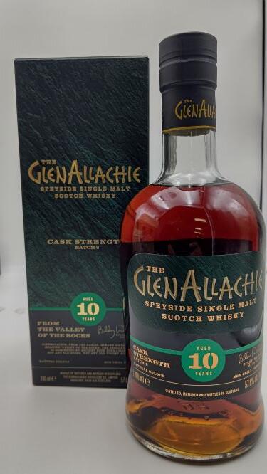 グレンアラヒー 10年 カスクストレングス バッチ6 57.8° 700ml【並行輸入限定品:専用箱入り】GLENALLACHIE 10Y Cask Strength Batch6 57.8% 700ml SINGLE MALT SCOTCH WHISKY