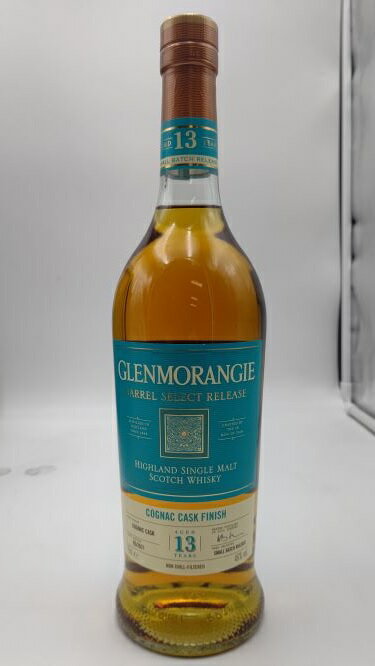 グレンモーレンジ バレルセレクトリリース 13年 コニャック カスク フィニッシュ 46° 700ml 【並行輸入限定品】GLENMORANGIE Barrel Select Release 13Y COGNAC CASK FINISH 46° 700ml HIGHLAND SINGLE MALT SCOTCH WHISKY