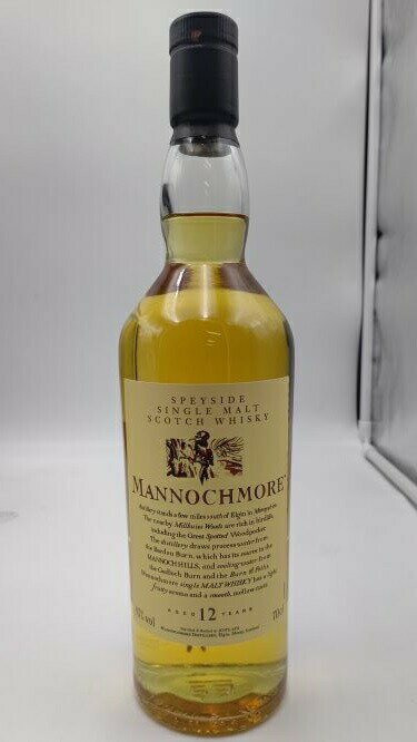 MANNOCHMORE マノックモア 12年(UD花と動物) 43° 700ml 限定品【並行輸入品 箱なし】MANNOCHMORE 12Y 43% 700mlSP