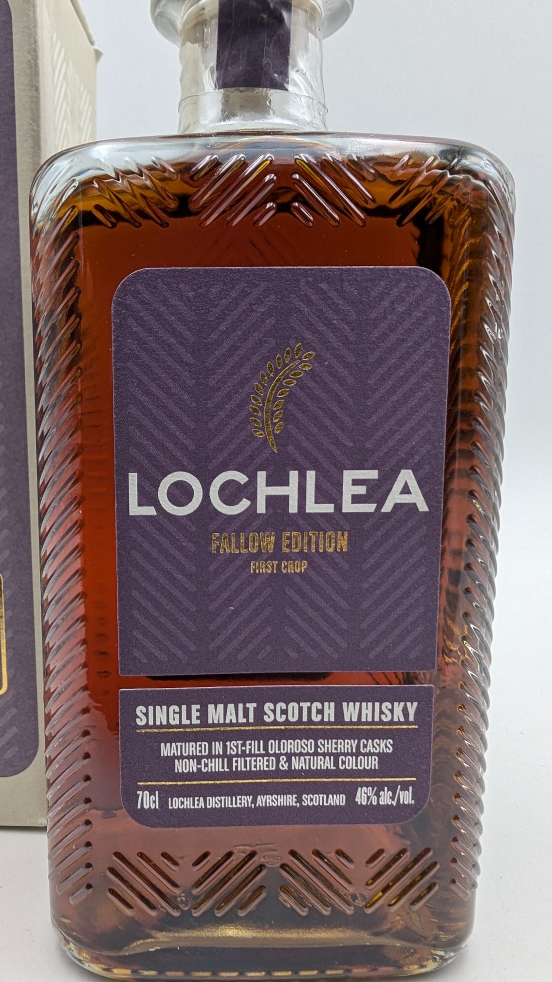 ロッホリー　ファロウ エディション（ファーストクロップ）46° 　700ml【正規限定品専用箱有】LOCHLEA　Fallow Edition （First Crop ）46% 700ml SINGLE MALT SCOTCH WHISKY